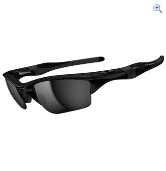 Oakley Half Jacket 2.0 XL Sunglasses (Polished Black/Black Iridium) - Colour: Black